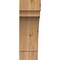Ekena Millwork 6"W x 14"D x 18"H Merced Rough Sawn Knee Brace, Western Red Cedar BRC06X14X18MRC00RWR - alternate 4